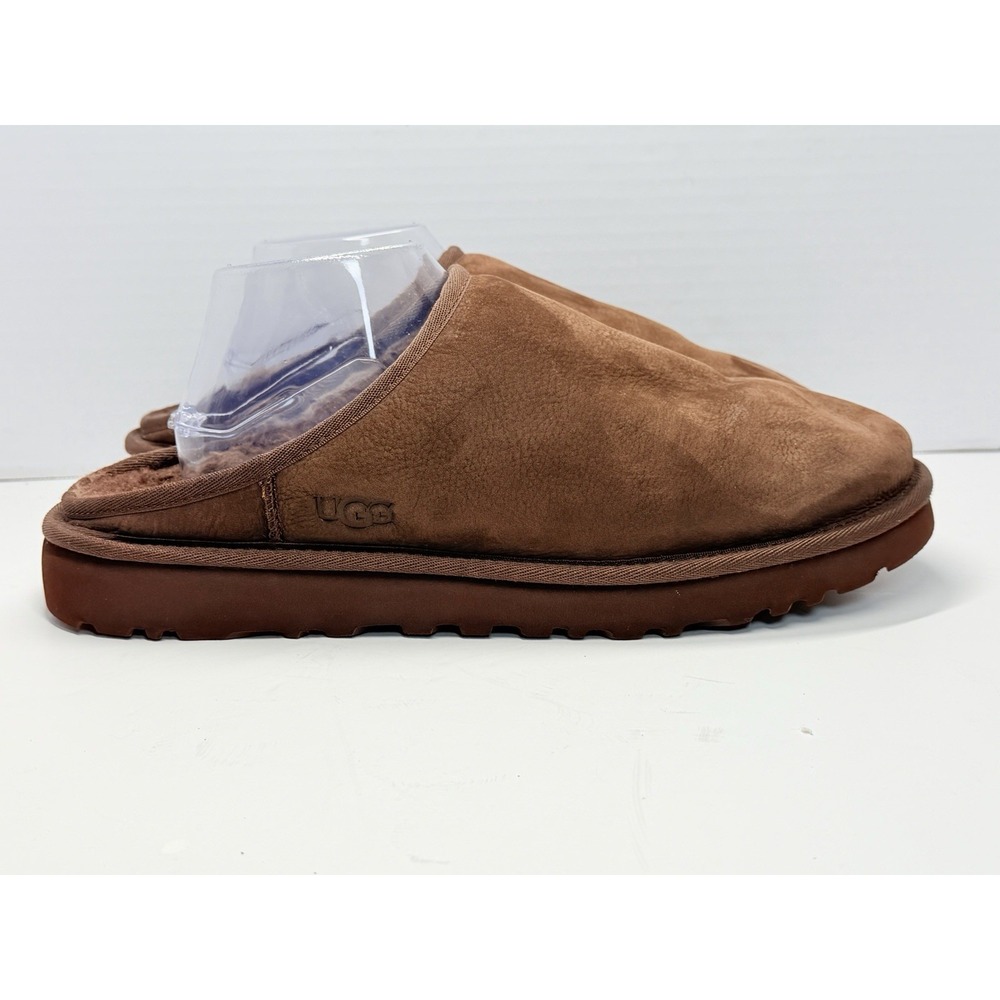 UGG Classic Slip-On Men's Size 11 Brown Suede House Slippers 1144099
